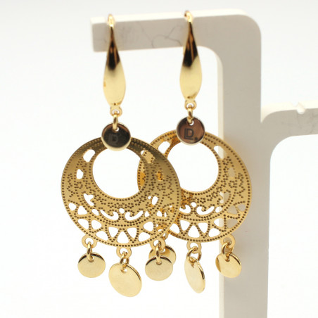 Boucles d'oreilles Marennes (crochet)